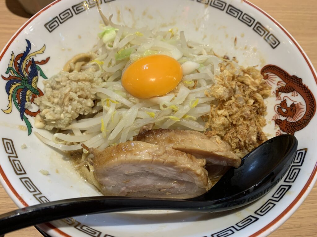 豚山 東京ラーメン横丁店　ミニラーメン
