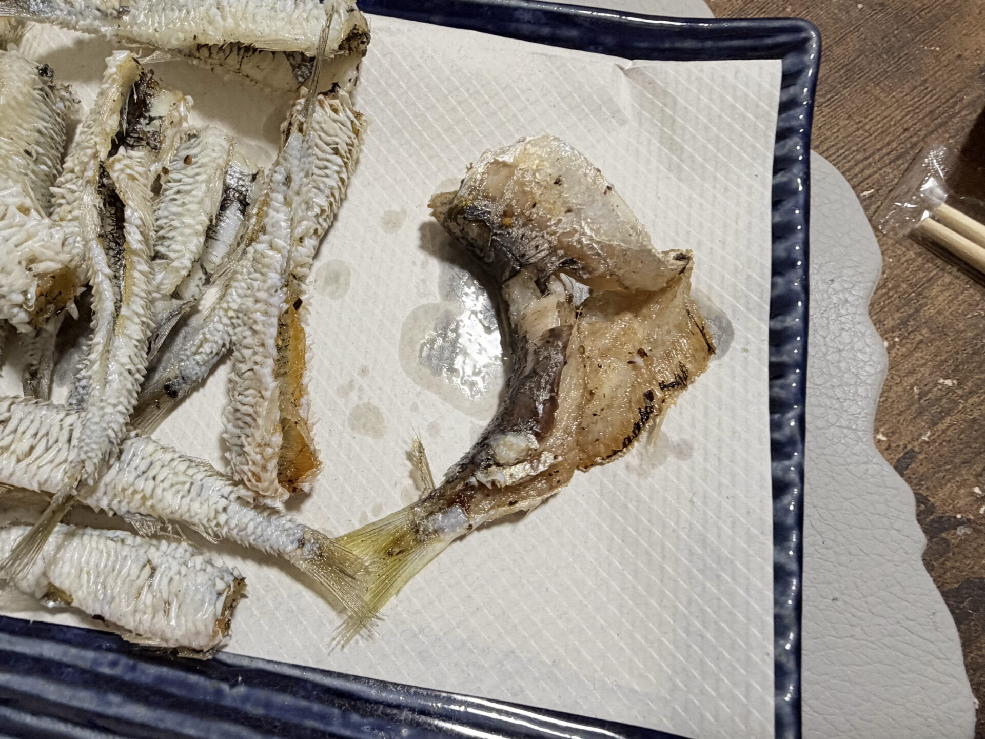 ウルメイワシの素揚げ